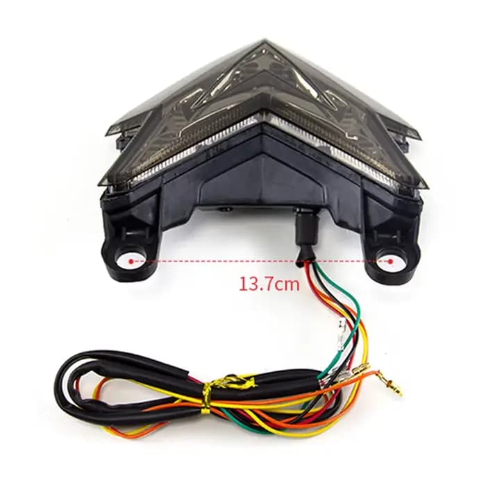 Feu arrière de frein de moto pour Kawasaki Z800 Z125 ZX636 ZX-6R NINJA Z125 PRO, clignotant, feux ar