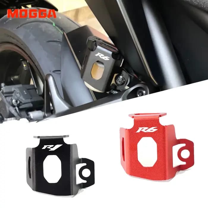 Couvercle de protection pour réservoir de liquide de frein arrière, accessoires CNC pour moto Yamaha