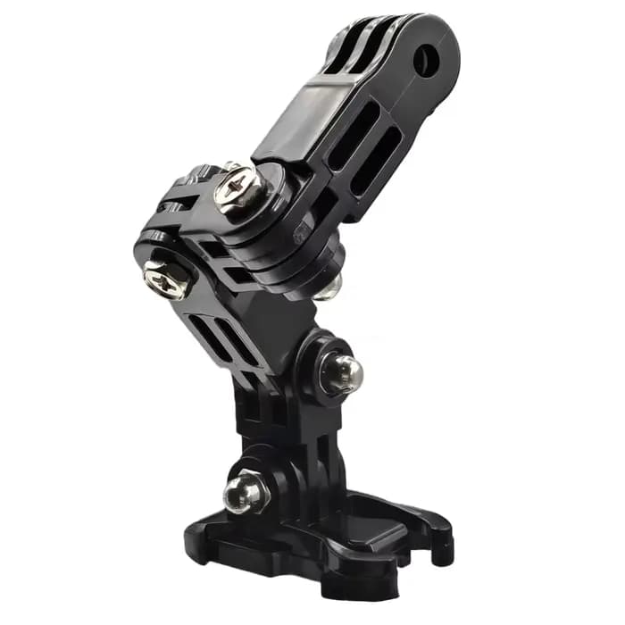 Kit de fixation mentonnière pour casque de moto compatible GoPro Hero 13 12 11 10 9 8 7 et DJI Actio