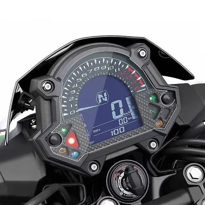 Protecteur de tableau de bord de moto, Film de Protection d'écran anti-rayures pour Kawasaki Z400 20