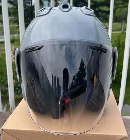 Casque ouvert classique 3/4 en ABS de haute qualité VZ-RAM, pour motos Harley et motos de croisière,