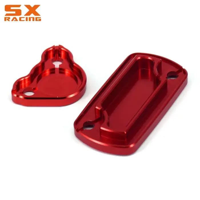 Couvercle de bouchon de réservoir de liquide de frein avant et arrière CNC, pour moto HONDA CR 125R 