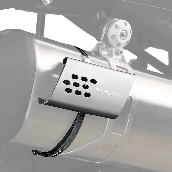 Rhinowalk – bouclier thermique pour tuyau d'échappement de moto, 1 ou 2 pièces, couvercle de protect