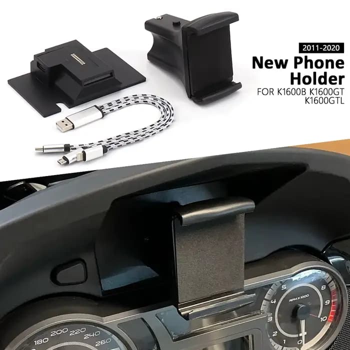 Nouveau pour BMW K1600B K1600GT K1600GTL support de téléphone moto Navigation téléphone support anti