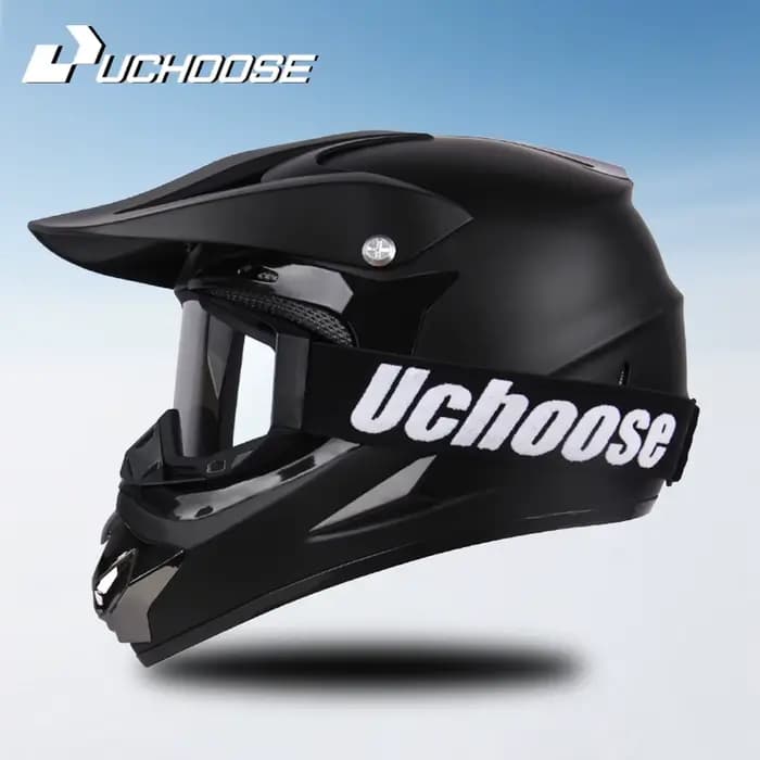 Casque de moto UCHOOSE professionnel pour motocross et tout-terrain, casque tout-terrain pour enfant