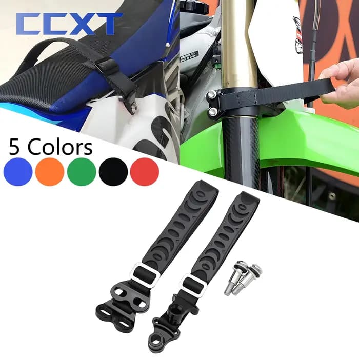 Sangle de Traction de sauvetage avant et arrière en aluminium CNC pour Motocross, ceinture de tracti