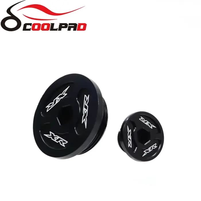 Couvercle de carter moteur vis droite pour HONDA XR 250 400 600 XR250R XR650R bouchon de moto