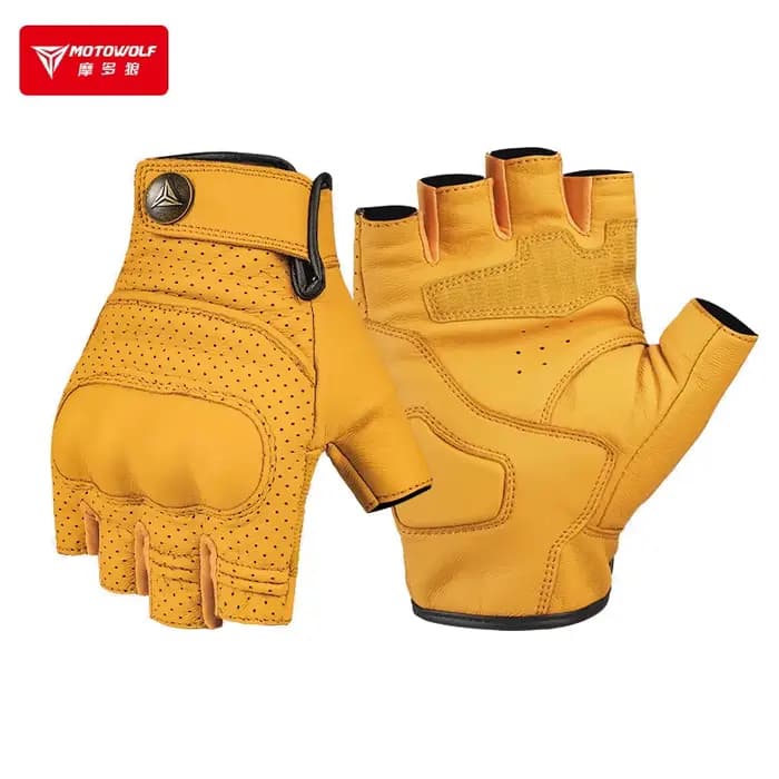 Gants en cuir hommes été