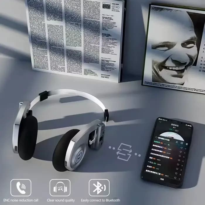 Casque rechargeable Bluetooth 5.3