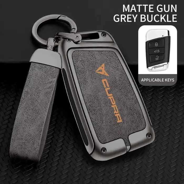 Housse de protection pour clé de voiture à distance, adaptée au porte-clés Cupra, accessoires de mode automobile, protège-clés, sac à clés.