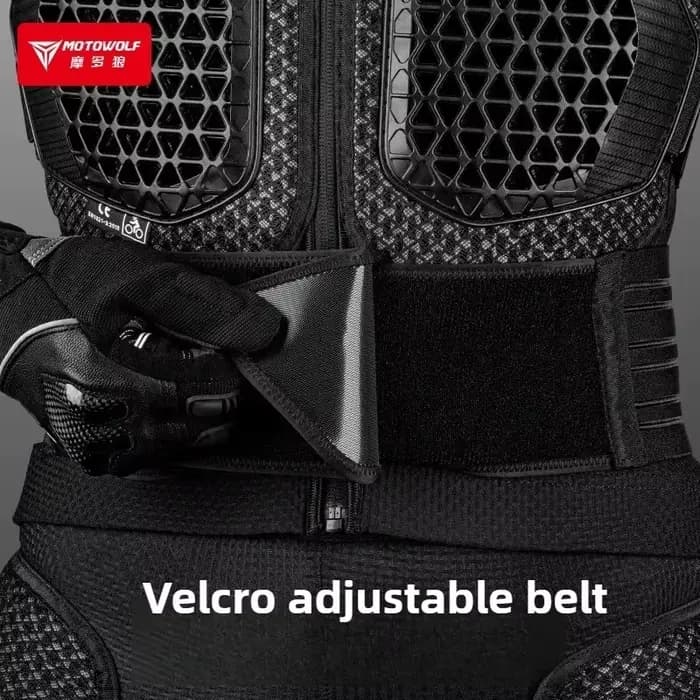 Motowolf – veste d'armure de moto pour hommes