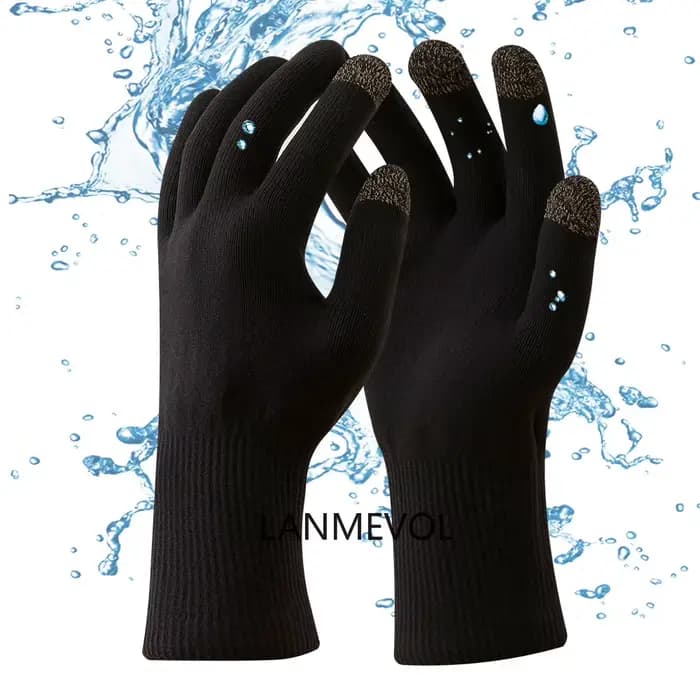 Gants imperméables pour écran tactile