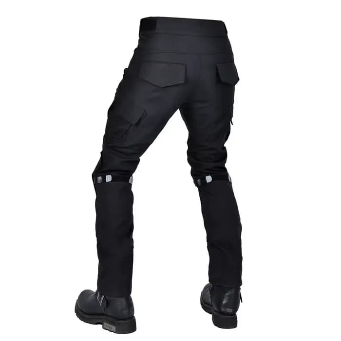 Pantalon de moto imperméable toutes saisons avec bandes réfléchissantes