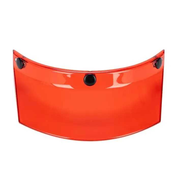 Visière de casque de moto rétro facile à installer
