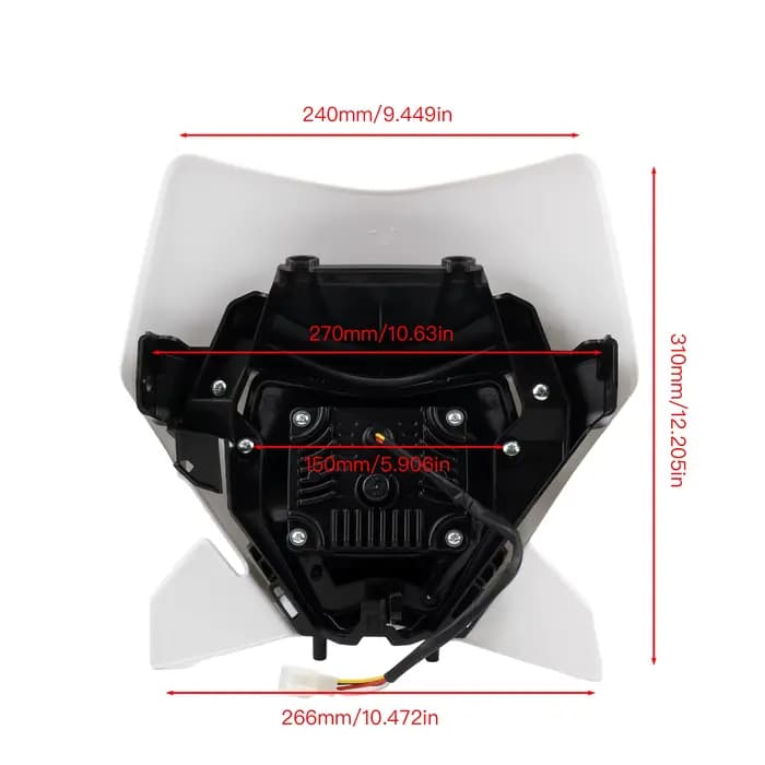 Phare de moto Enduro 300 pour KTM 2025 EXC SX XC 250 450 2024