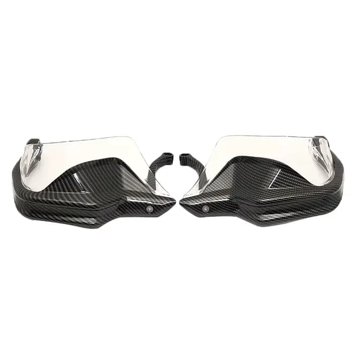 Protège-mains en carbone pour moto