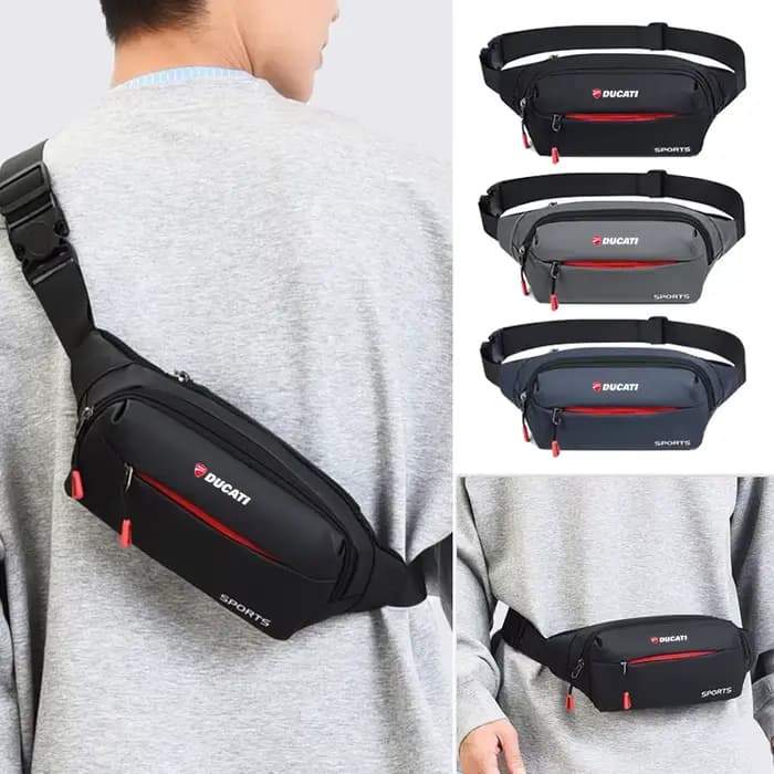 2025 Ducati Logo moto taille sac hommes femmes sacs à main