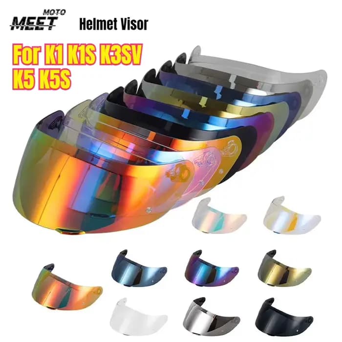 Visières de Casque de Moto pour AGV K1 K1S K3SV K5 K5S casques