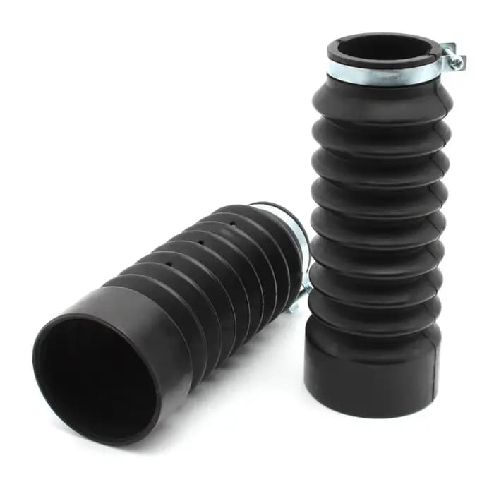 Couvercle anti-poussière pour guêtres de fourche avant