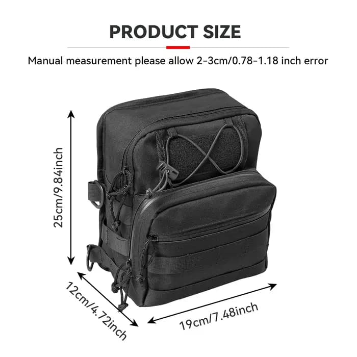 Sac de rangement avant universel pour guidon de moto