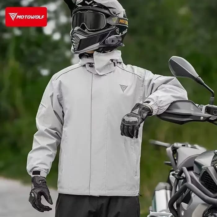 MOTOWOLF moto imperméable ensemble pantalons de pluie costume pour hommes femmes personne seule léger mince