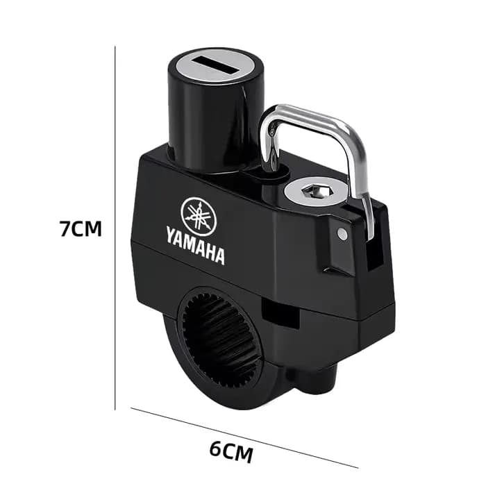 Accessoires pour moto, verrou de casque antivol pour Yamaha R1 R3 R25 Mt-09 Mt07 Fazer Fz6 Xj6 R15 TMAX YS125 XTZ125