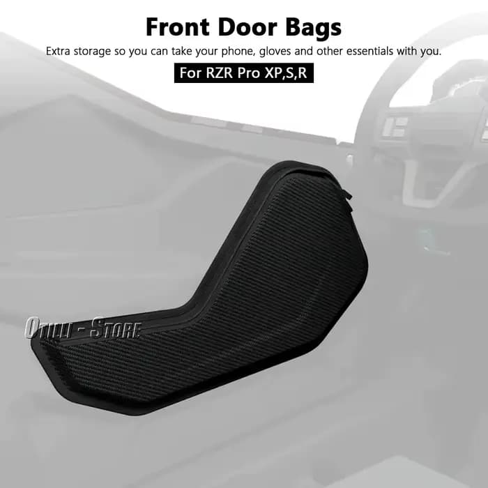 Kit d'accessoires de rangement pour porte avant côté conducteur UTV PRO XP Premium pour Polaris RZR Pro XP 4 SPRO Pro R 4 Ultimate 2026 2025