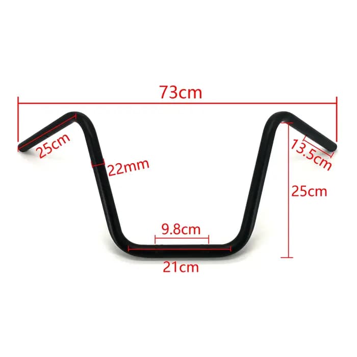 Guidon de moto rétro, guidon de vélo