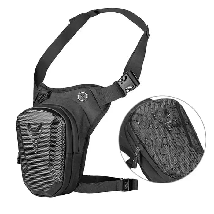 Sac latéral de jambe de moto