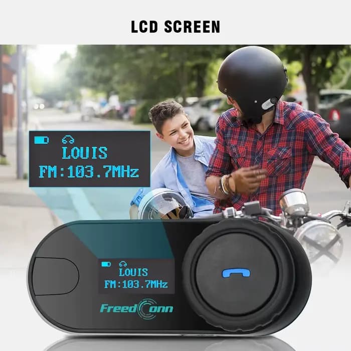 T Com SC Bluetooth casque de moto Interphone