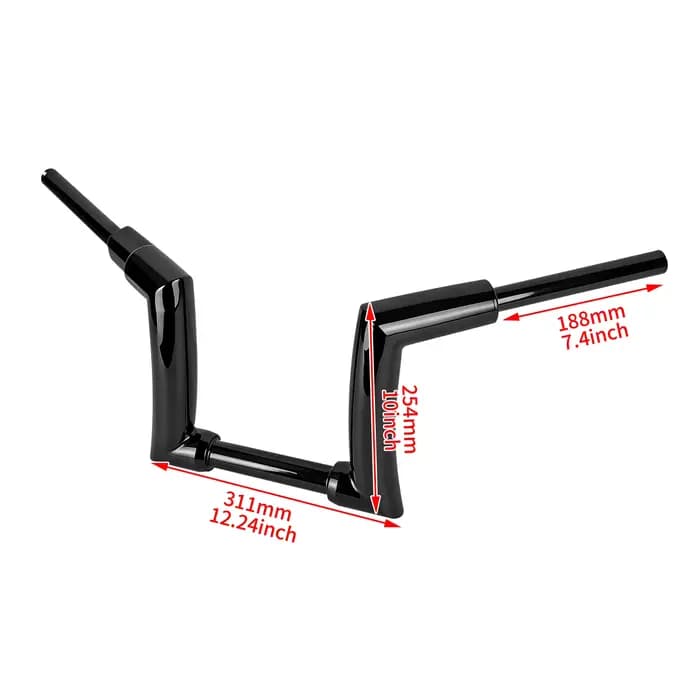 Support de guidon de moto 10 pouces