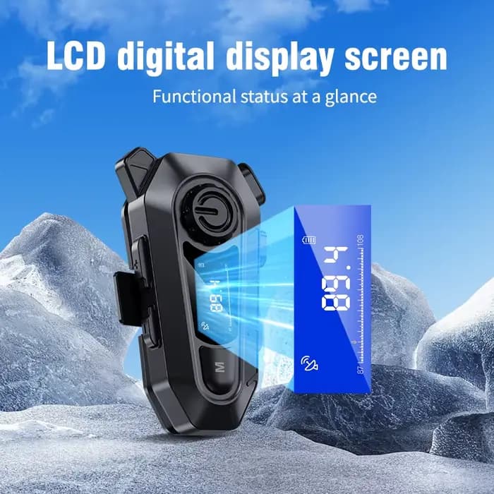 Casque Intercom Bluetooth 5.3 pour Moto