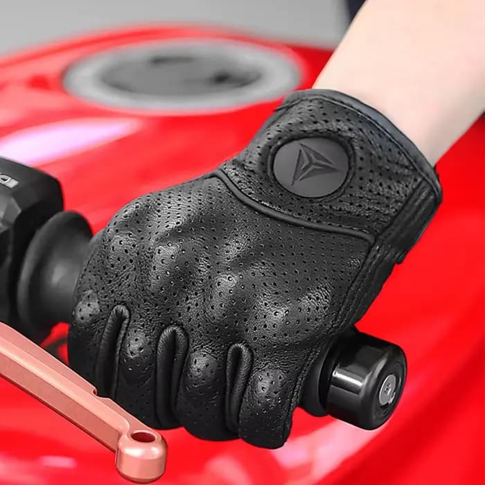 Gants de Moto en Cuir et Carbone pour Homme et Femme