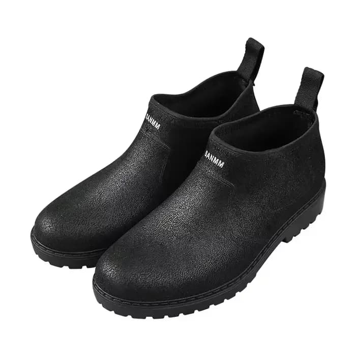 Nouveau 2025 hommes bottes de pluie imperméable en caoutchouc chaussures