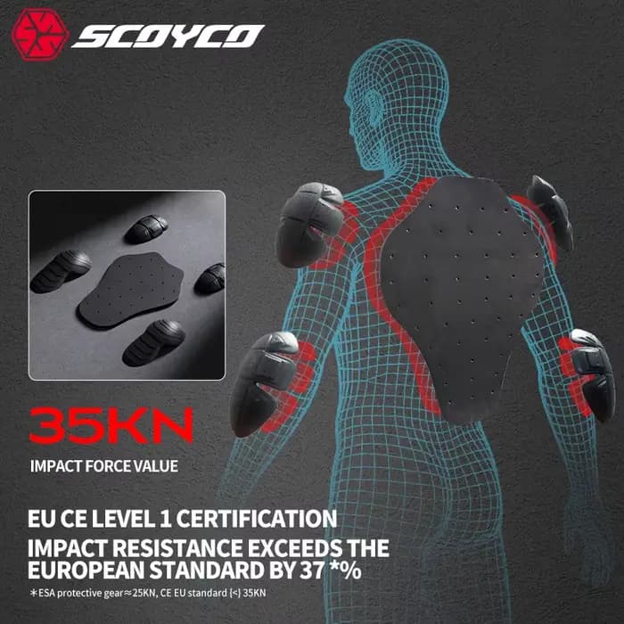 Veste et pantalon de moto SCOYCO