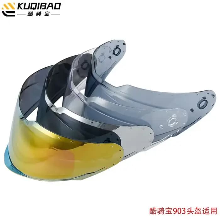 Kuqibao 903 Moto casque visière accessoires casque lentille Capacete Para Moto