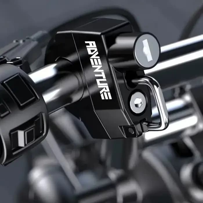 Serrure de casque de moto – Sécurité antivol avec 2 clés