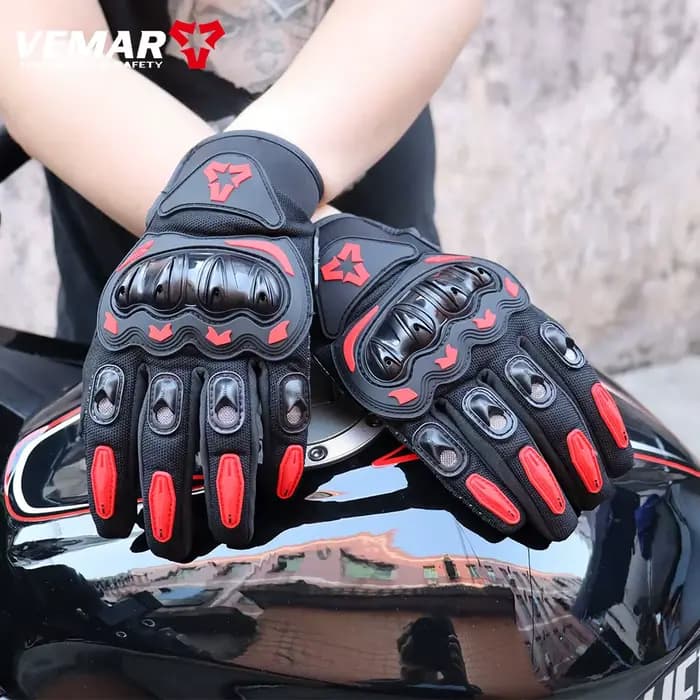 Gants de Moto en Polyester pour Homme et Femme