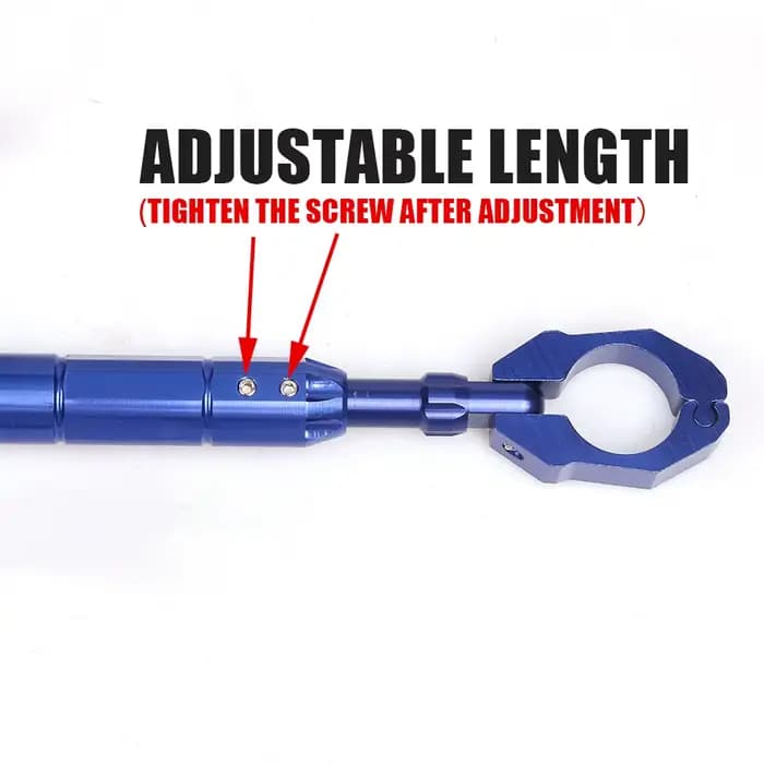 Leviers de barre transversale de guidon d'équilibre de moto