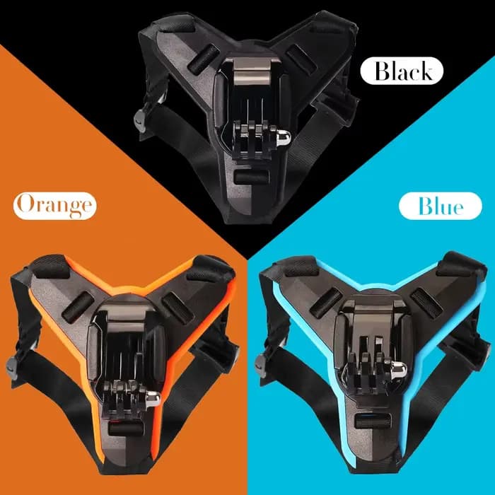 HONGDAK support de menton pour casque de moto pour GoPro Hero 11 10 9 8 7 6