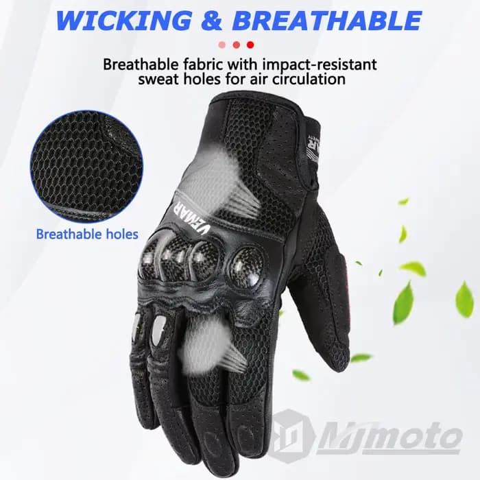 Gants Moto d’Été VEMAR pour Homme