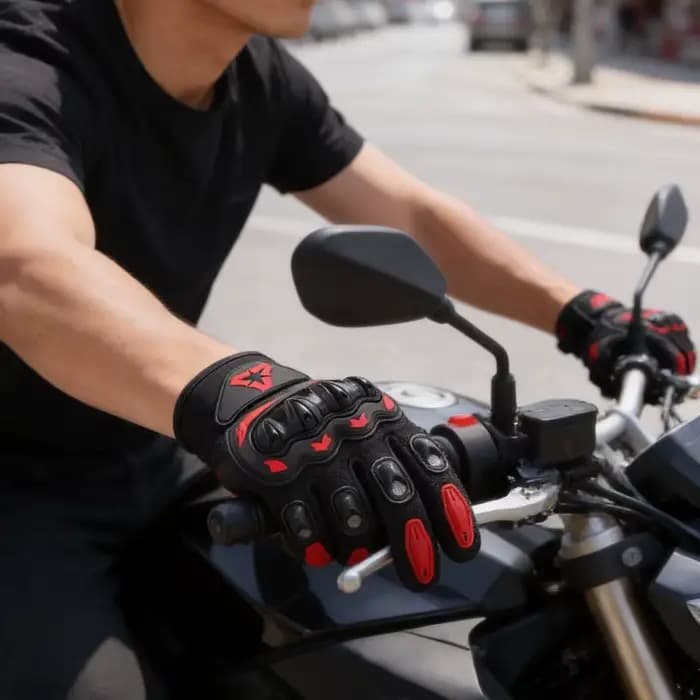 Gants de moto VEMAR pour l'été