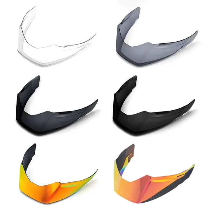 Becquet de casque de moto