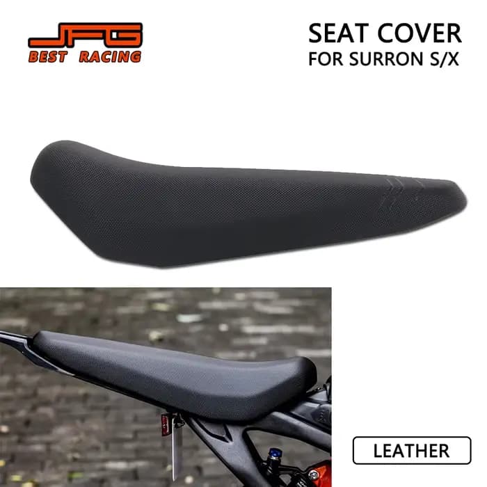 Coussin de siège pour accessoires de moto Sur Ron, siège en cuir Durable, Surron Light Bee X S, véhicule électrique, vélo tout-terrain