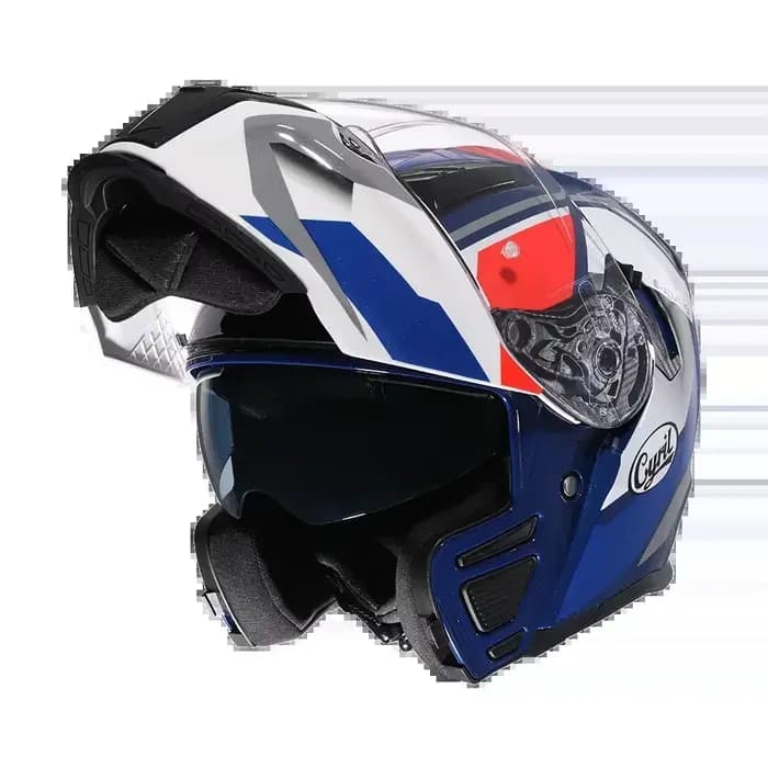 Casque intégral modulaire à visière relevable pour adultes