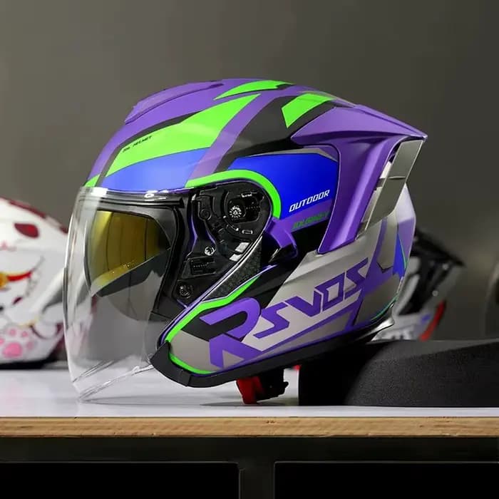 Casque de moto yzen pour hommes et femmes