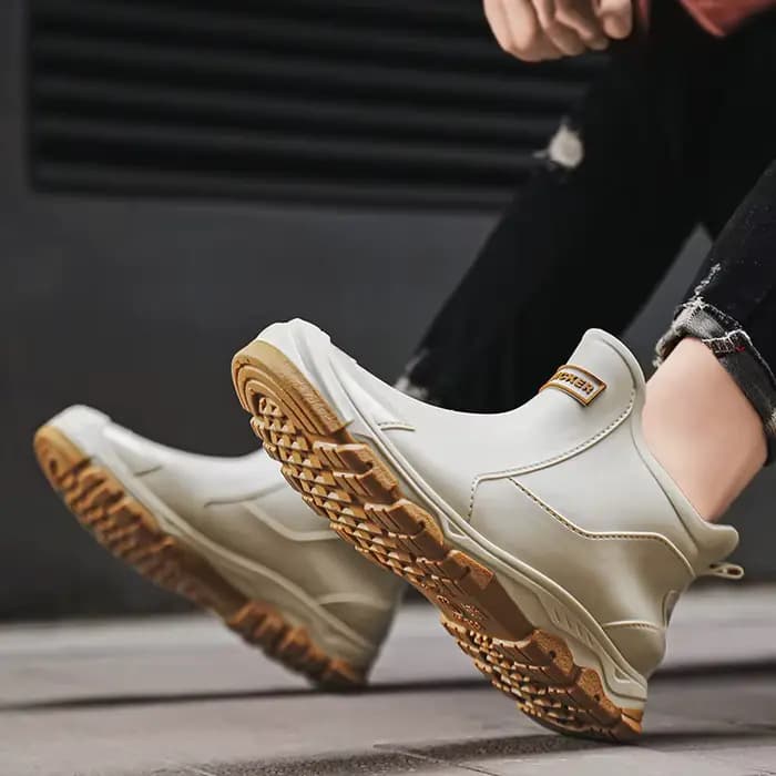 Bottes de pluie pour hommes, portables, imperméables, antidérapantes, adaptées à la randonnée, au travail en plein air, au camping, au jardinage et aux activités aquatiques, adaptées à toutes les sais