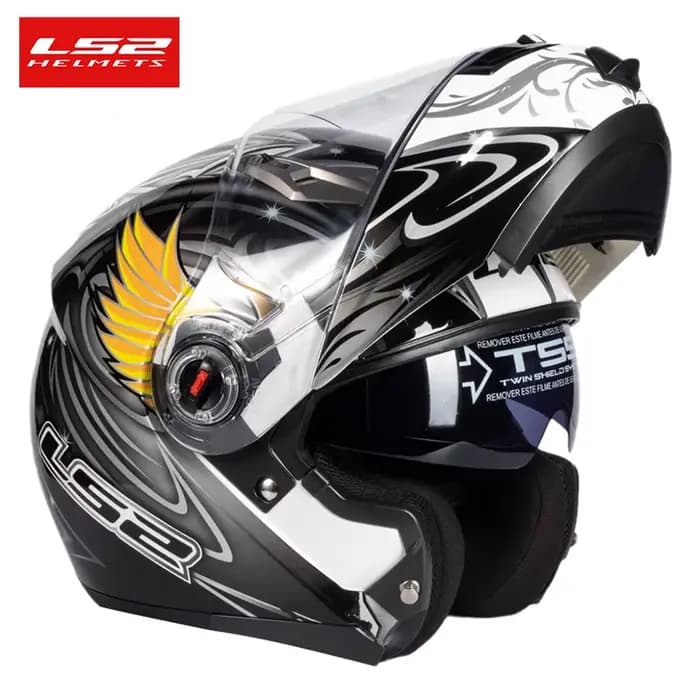 Casque de moto rabattable FFsuspec