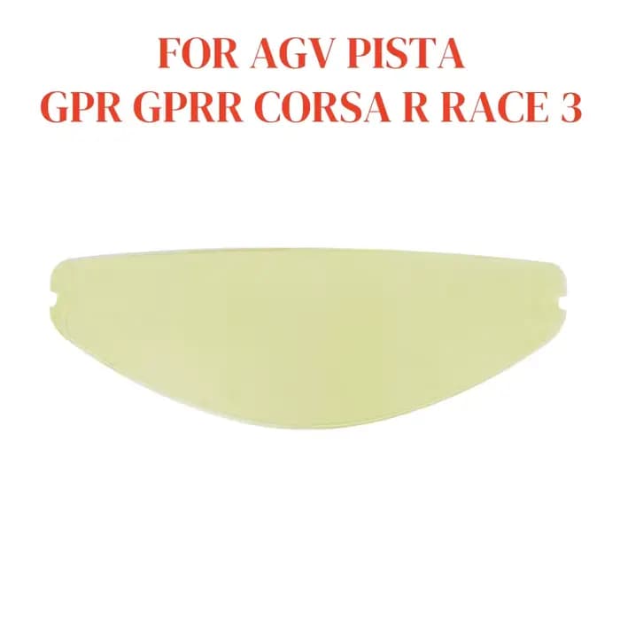 Visière de Casque pour AGV Pista GPR GPRR Corsa R Moto