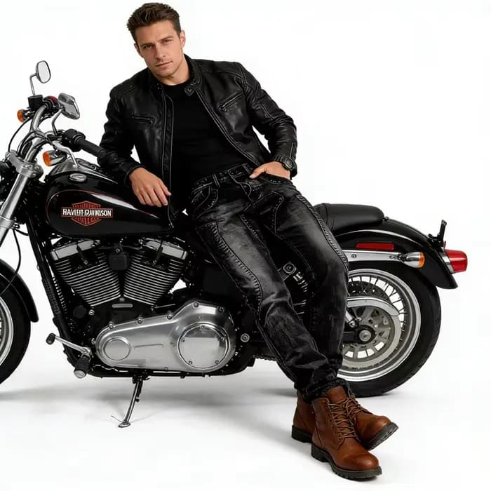 Jean de moto en Kevlar pour homme